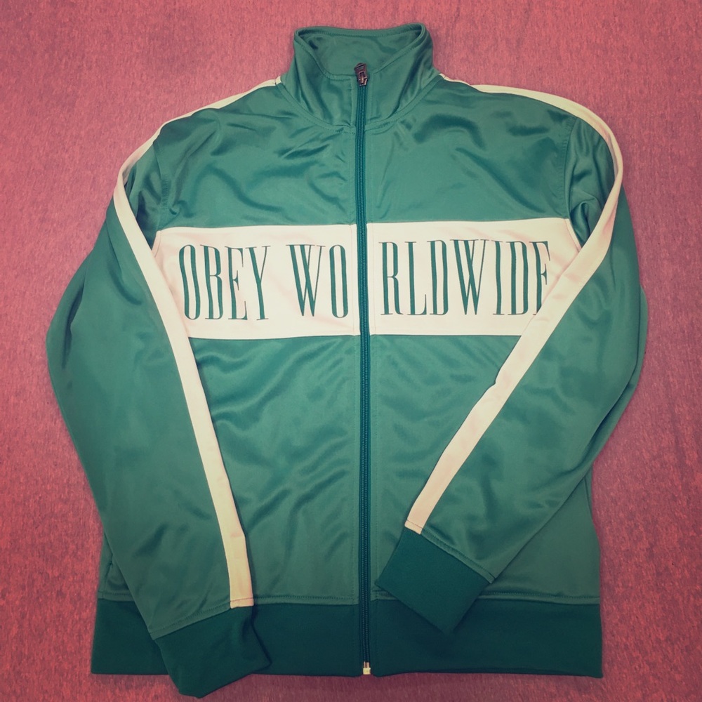 OBEY WORLDWIDE Full Zip Jacket!